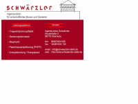 schwaerzler-statik.de Webseite Vorschau