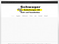 schwagerag.ch Webseite Vorschau