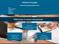 schwaiger-steuerberatung.de Webseite Vorschau