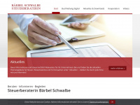 schwalbe-stb.de Webseite Vorschau