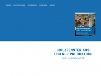 schwald-fenster.ch Webseite Vorschau