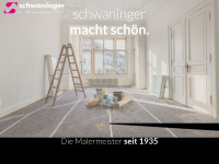 schwaningerag.ch Webseite Vorschau