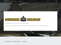 schwank-holzbau.ch Webseite Vorschau