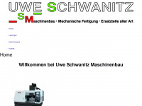 schwanitz-maschinenbau.de Webseite Vorschau