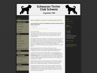 schwarzer-terrier-club.ch Webseite Vorschau