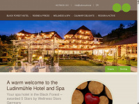 schwarzwald-ferien-hotel.de Webseite Vorschau