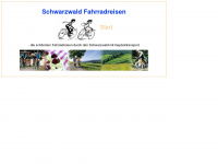 schwarzwald-fahrradreisen.de Webseite Vorschau