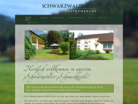 schwarzwaldhaus-enzpromenade.de Webseite Vorschau