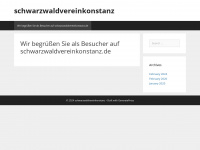 schwarzwaldvereinkonstanz.de Webseite Vorschau