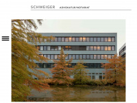 schweigerlaw.ch Webseite Vorschau