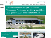 schweingehabt.ch Webseite Vorschau