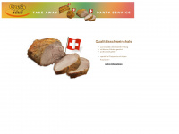 schweinshals.ch Webseite Vorschau