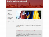 schweiz-lettland.ch Webseite Vorschau