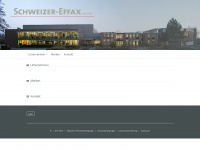 schweizer-effax.de Webseite Vorschau