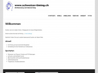 schweizer-timing.ch Webseite Vorschau