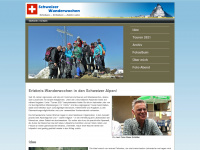schweizer-wanderwochen.ch Webseite Vorschau
