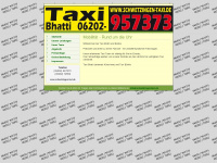 schwetzingen-taxi.de Webseite Vorschau