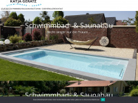 schwimmbad-geratz.de Webseite Vorschau