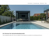 schwimmbad-line.ch Webseite Vorschau
