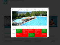 schwimmbad-os.ch Webseite Vorschau