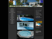 schwimmbadbau-glatz.de Webseite Vorschau