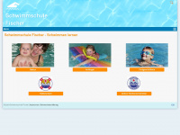 schwimmschule-fischer.at Webseite Vorschau