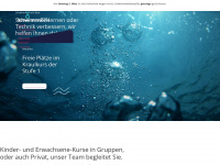schwimmschule-baar.ch Webseite Vorschau
