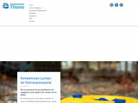schwimmschule-thieme.de Webseite Vorschau