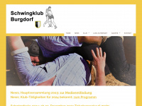schwingklub-burgdorf.ch Webseite Vorschau