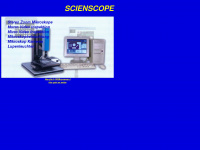scienscope.de Webseite Vorschau