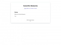 scientific-networks.de Webseite Vorschau