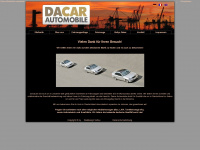 dacar-automobile.de Webseite Vorschau