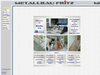 metallbau-fritz.de Webseite Vorschau