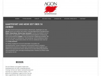 agon-sportschule.de Webseite Vorschau