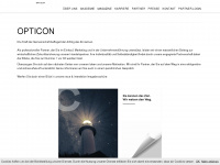 opticon.co.at Webseite Vorschau
