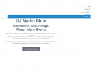 martin-blum.com Webseite Vorschau