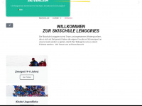 skischule-lenggries.de Webseite Vorschau