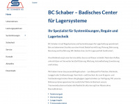 bc-schaber.de Webseite Vorschau