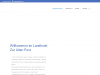 landhotel-hipp.de Webseite Vorschau