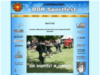 ddr-sportfest.de Webseite Vorschau