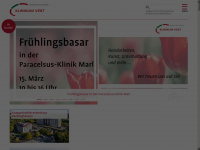 klinikum-vest.de Webseite Vorschau