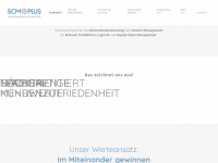 scm-plus.at Webseite Vorschau