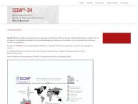 scoap3.de Webseite Vorschau