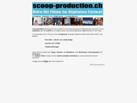 scoop-production.ch Webseite Vorschau
