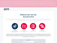 scorecontrol.ch Webseite Vorschau