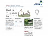 scout-perceval.ch Webseite Vorschau