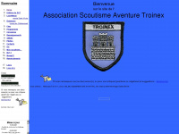 scouts-troinex.ch Webseite Vorschau