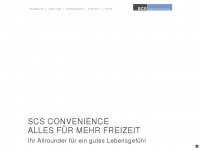 scs-convenience.ch Webseite Vorschau