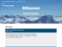 scscardanal.ch Webseite Vorschau