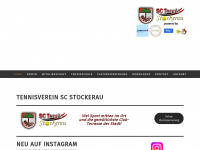 scstockerau.at Webseite Vorschau